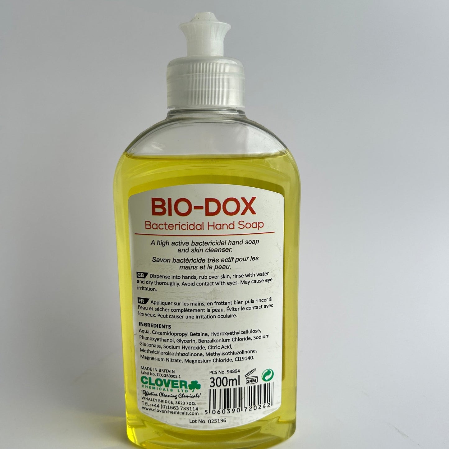 Bio Dox Hand Soap 300ml - Cleaning Products UK