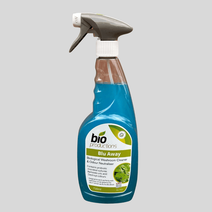Blu Away Biological Washroom Cleaner & Odour Neutraliser 750ml - Cleaning Products UK