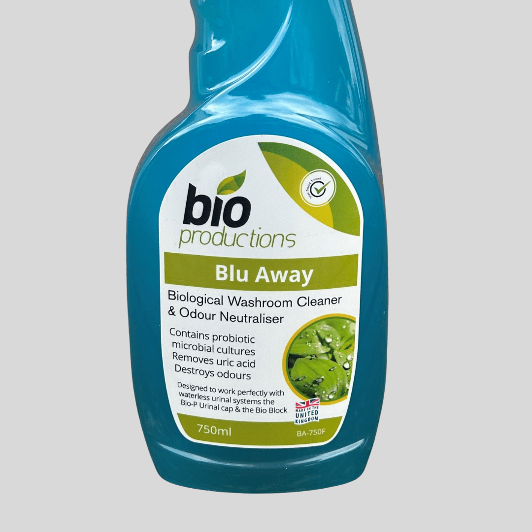 Blu Away Biological Washroom Cleaner & Odour Neutraliser 750ml - Cleaning Products UK