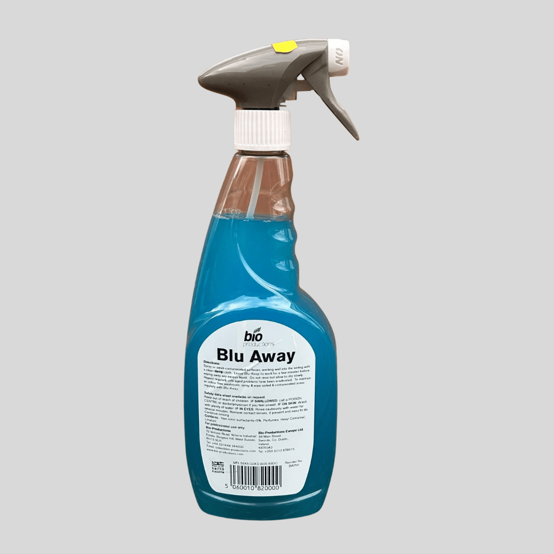 Blu Away Biological Washroom Cleaner & Odour Neutraliser 750ml - Cleaning Products UK