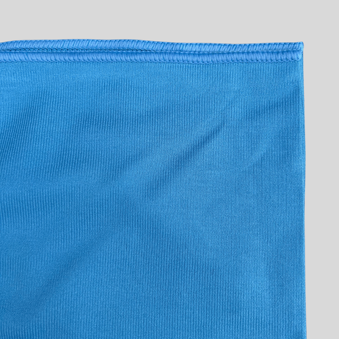 Blue Glass Cleaning Cloth 40x40cm – Lint Free - Streak Free - Cleaning Products UK