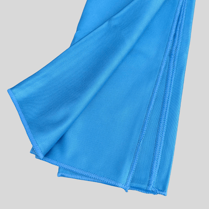 Blue Glass Cleaning Cloth 60x80cm – Lint Free - Streak Free - Cleaning Products UK