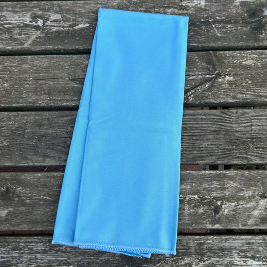 Blue Glass Cleaning Cloth 60x80cm – Lint Free - Streak Free - Cleaning Products UK