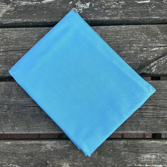 Blue Glass Cleaning Cloth 60x80cm – Lint Free - Streak Free - Cleaning Products UK