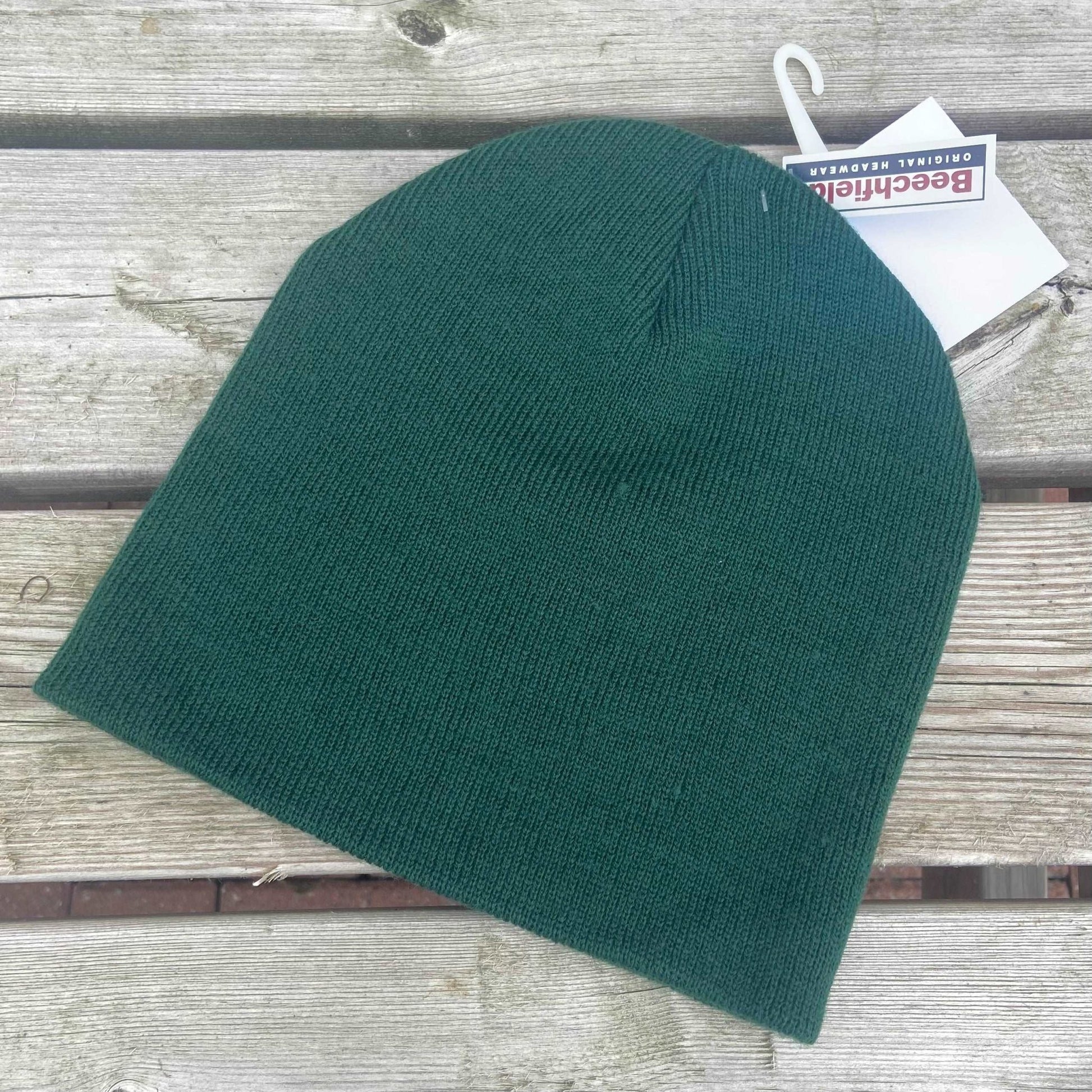 Bottle Green Beanie Beechfield - Cleaning Products UK