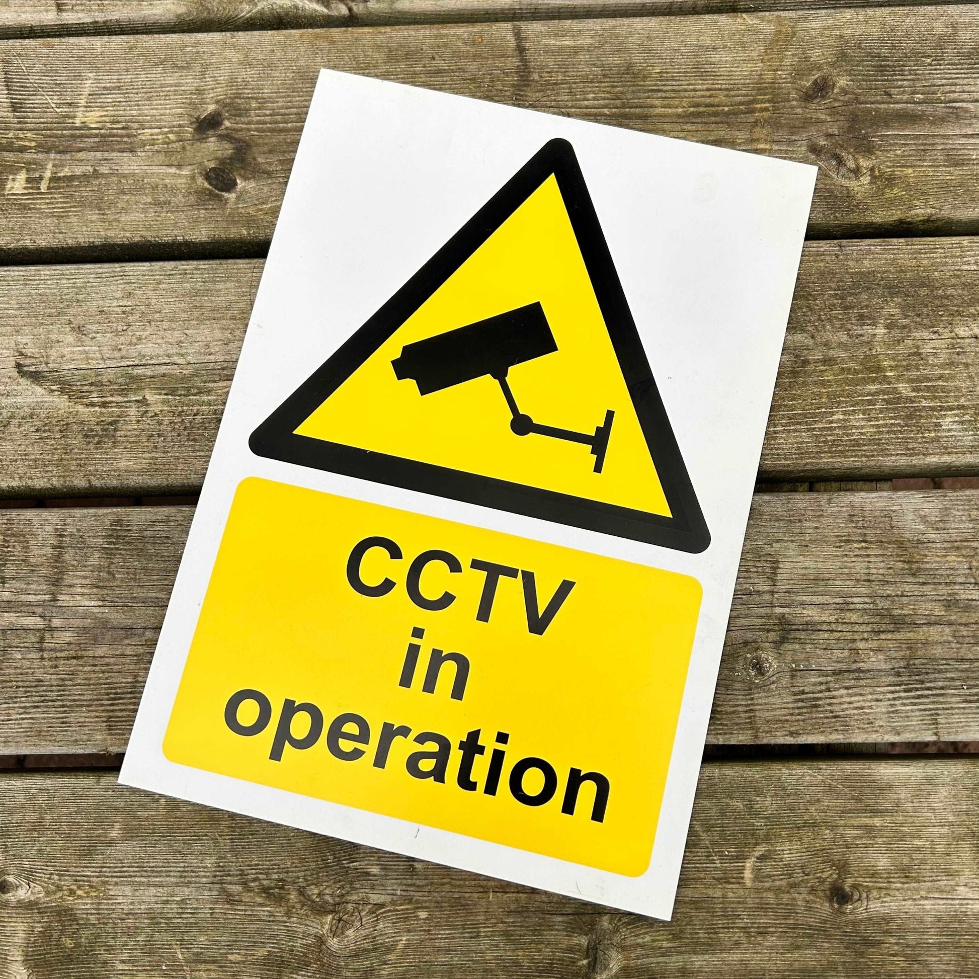 CCTV in Operation - Cleaning Products UK