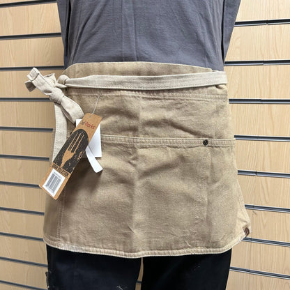 Chef Works Waist Apron Urban Collection One Size Beige - Cleaning Products UK