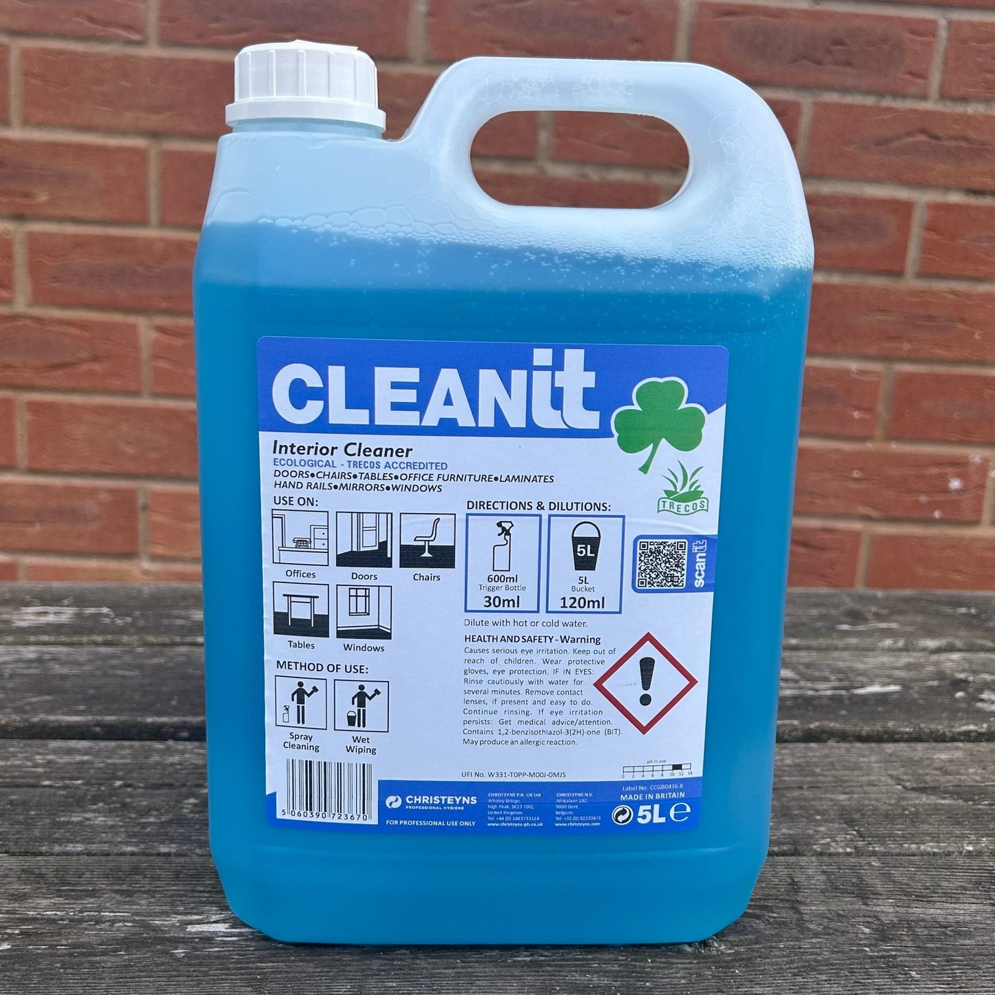 CleanIT Interior Cleaner 5ltr - Cleaning Products UK