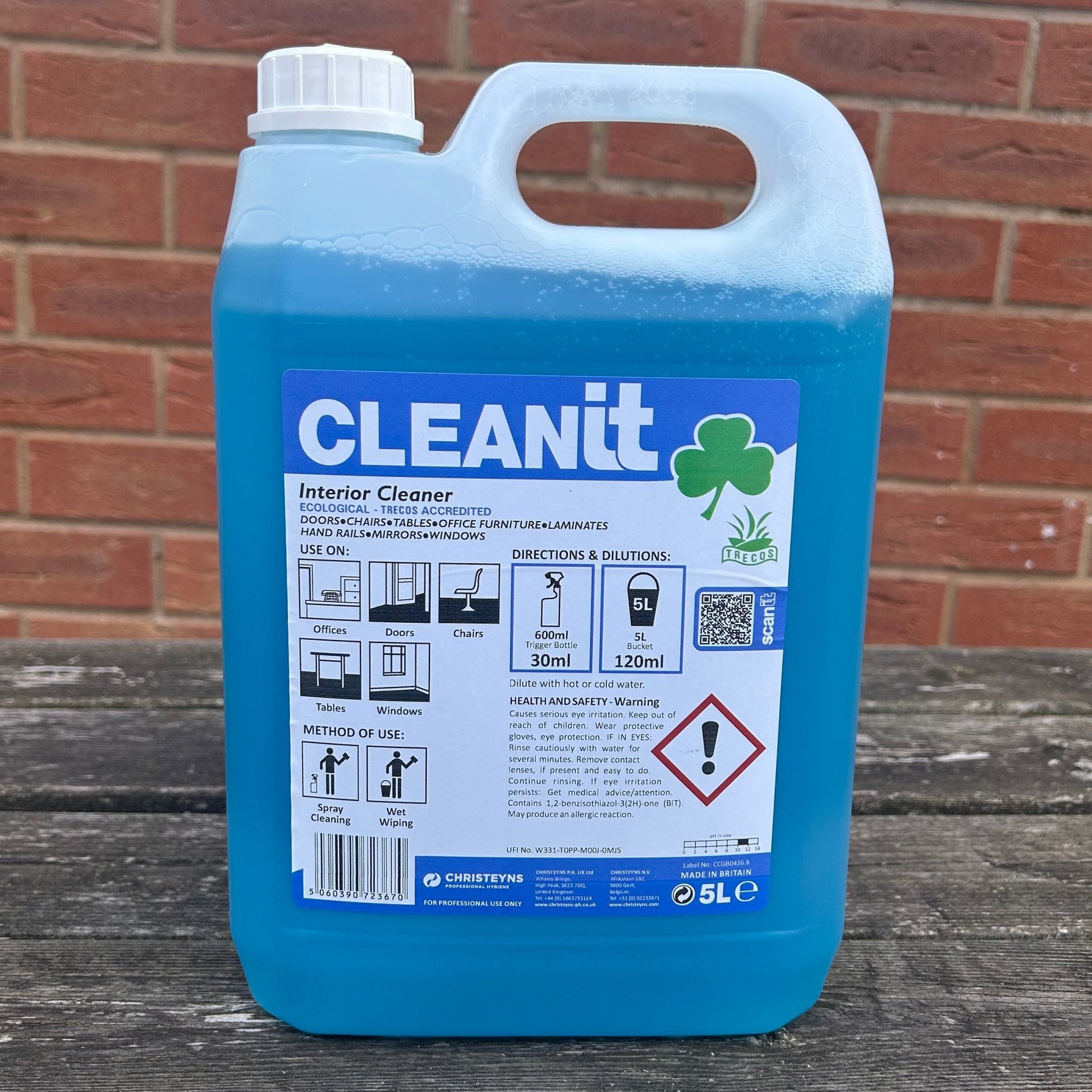 CleanIT Interior Cleaner 5ltr - Cleaning Products UK