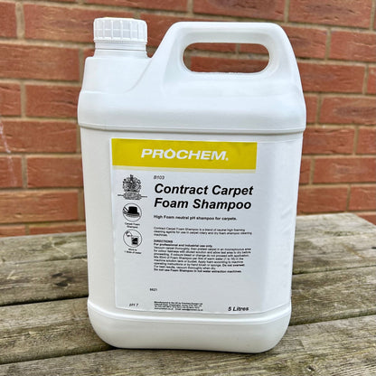 Contract Carpet Foam Shampoo 5ltr - Cleaning Products UK