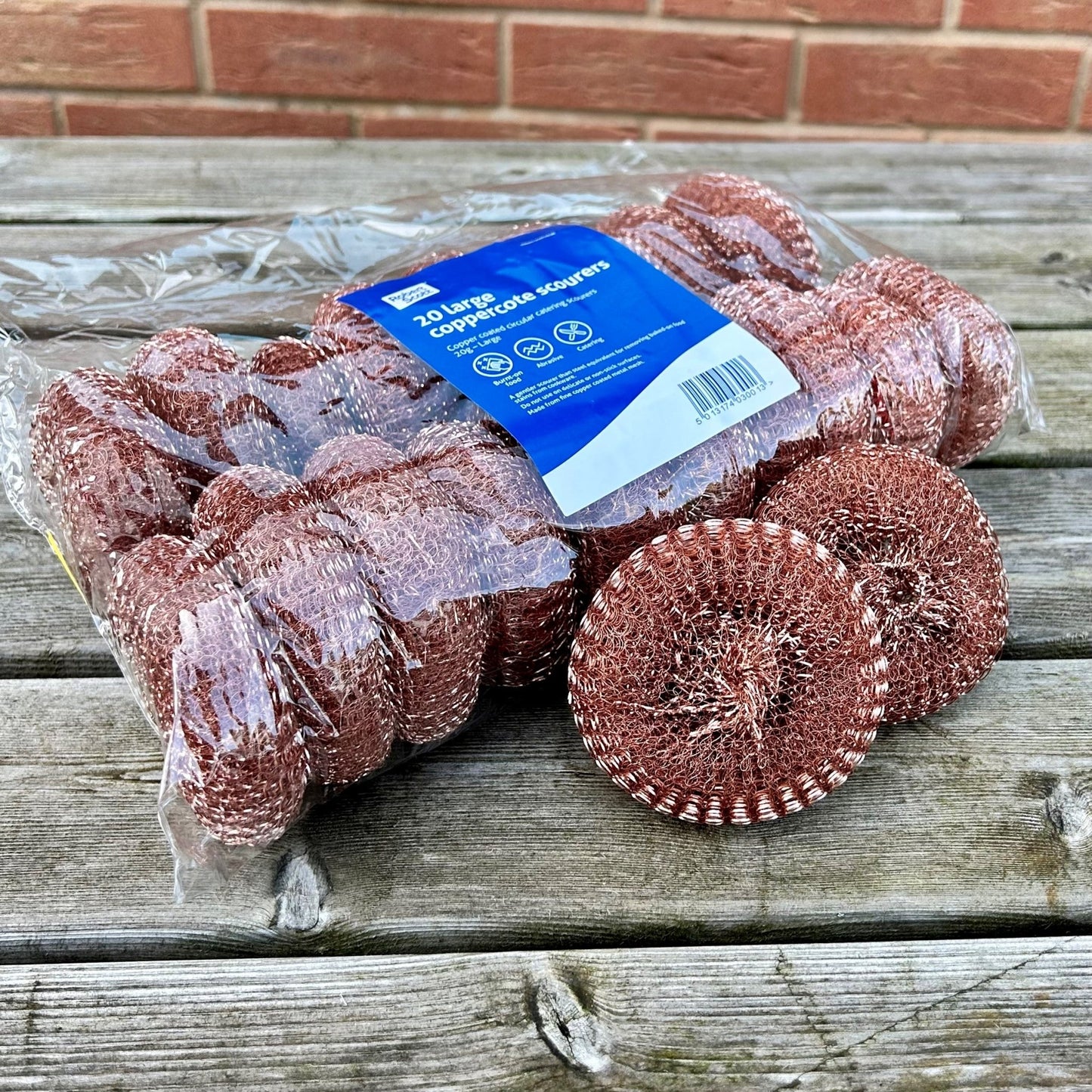 Copper Scourers PK 20 - Cleaning Products UK