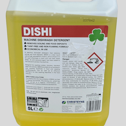 DISHI Machine Dishwash Detergent 5ltr - Cleaning Products UK
