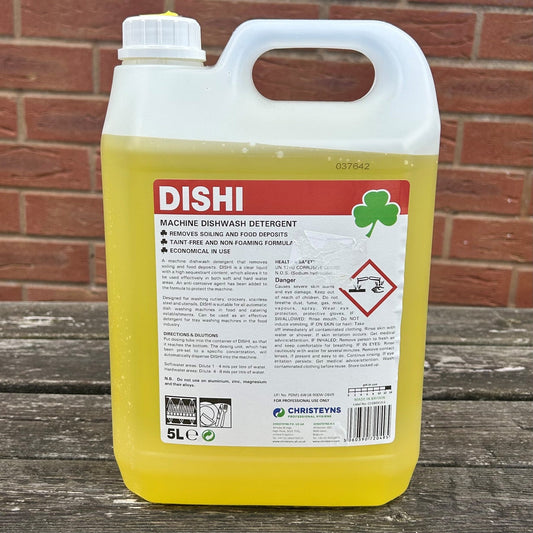 DISHI Machine Dishwash Detergent 5ltr - Cleaning Products UK