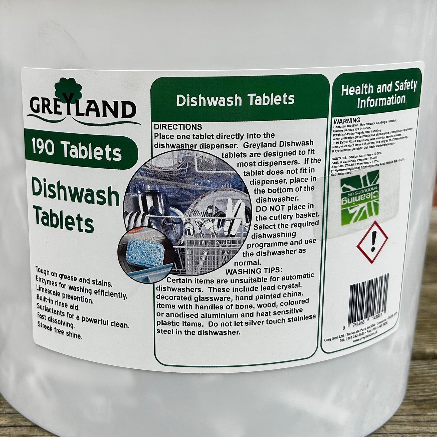 Dishwasher Tablets - Box of 190 - Cleaning Products UK