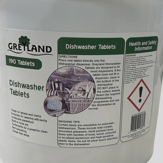 Dishwasher Tablets – Box of 190 Tablets - Cleaning Products UK