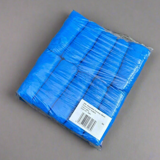 Disposable Blue Overshoes – Pack of 100 - Cleaning Products UK