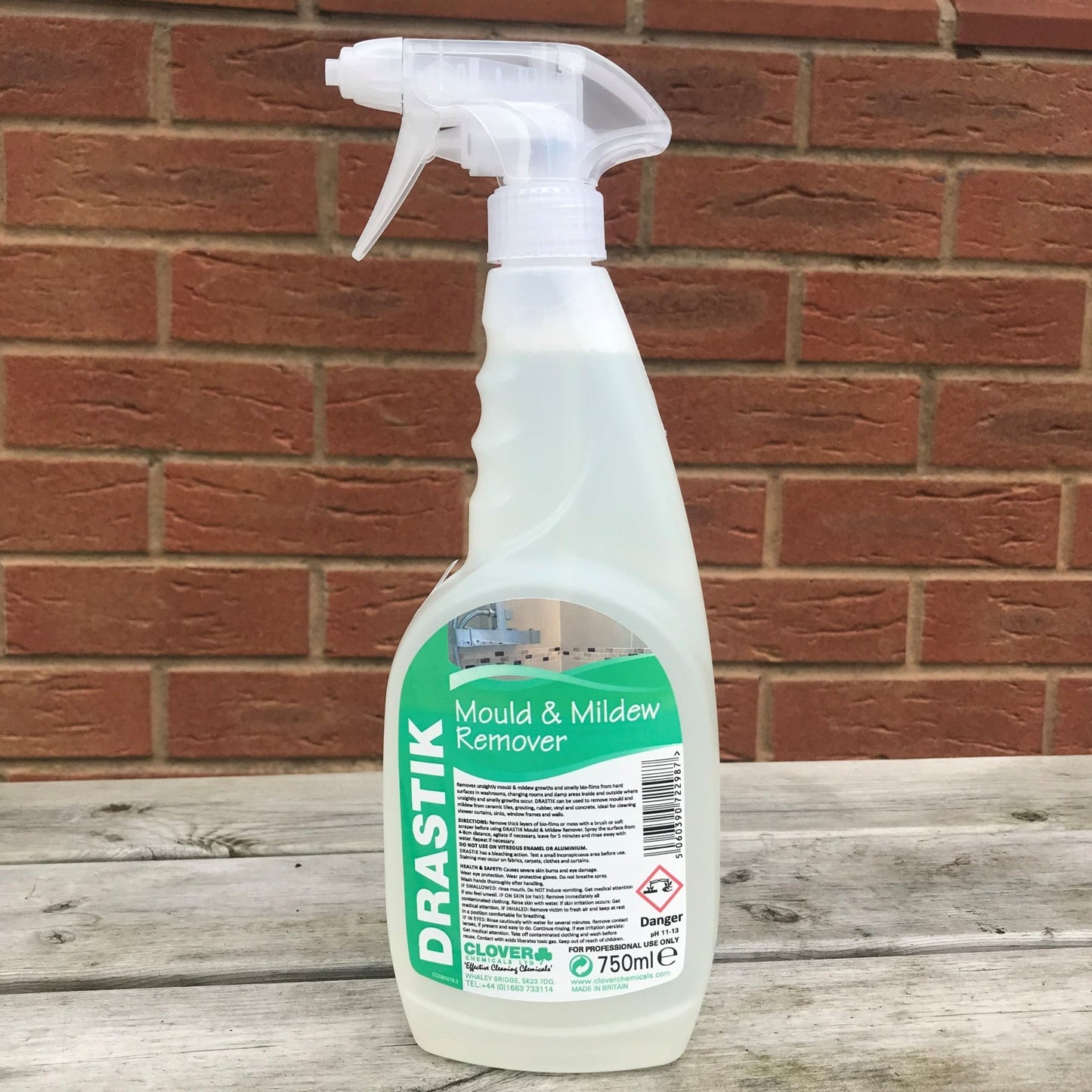 Drastik Mould & Mildew Remover 750ml - Cleaning Products UK