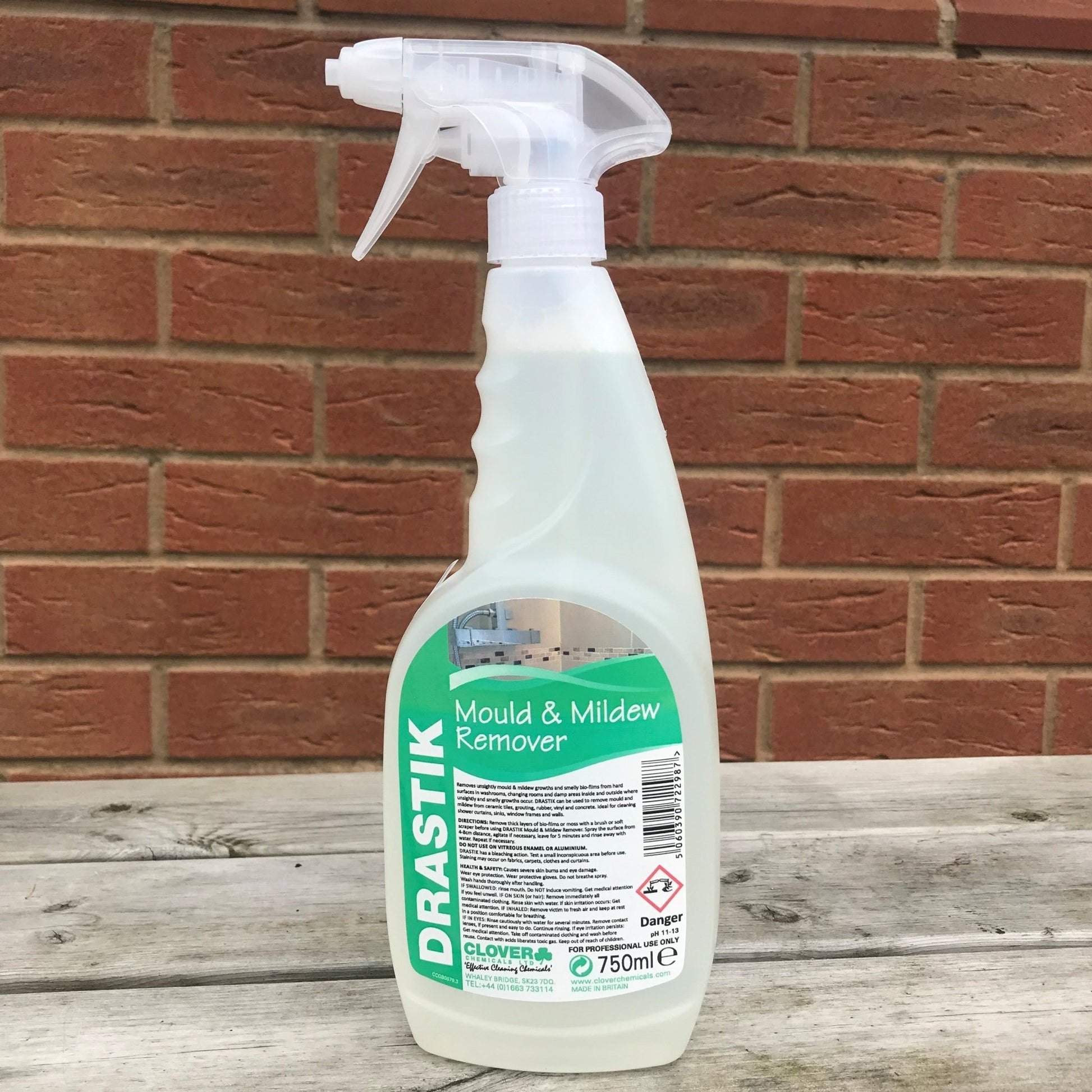 Drastik Mould & Mildew Remover 750ml - Cleaning Products UK