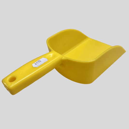 Durable Yellow Plastic Scoop – Multi - Purpose Utility Shovel - Cleaning Products UK