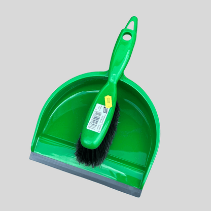 Dustpan & Brush Set – Available in Blue, Green, Red or Yellow - Cleaning Products UK