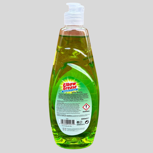 Elbow Grease Apple Washing Up Liquid 600ml