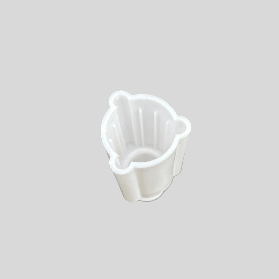 Exel Hygiene Broom Adaptor – White Plastic Handle Connector - Cleaning Products UK