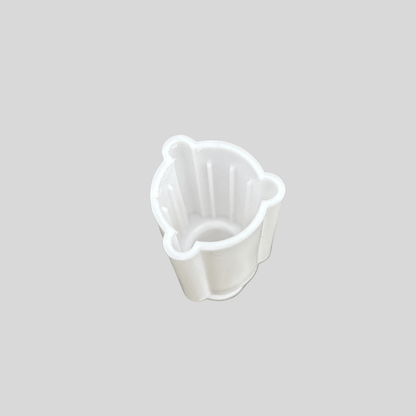 Exel Hygiene Broom Adaptor – White Plastic Handle Connector - Cleaning Products UK