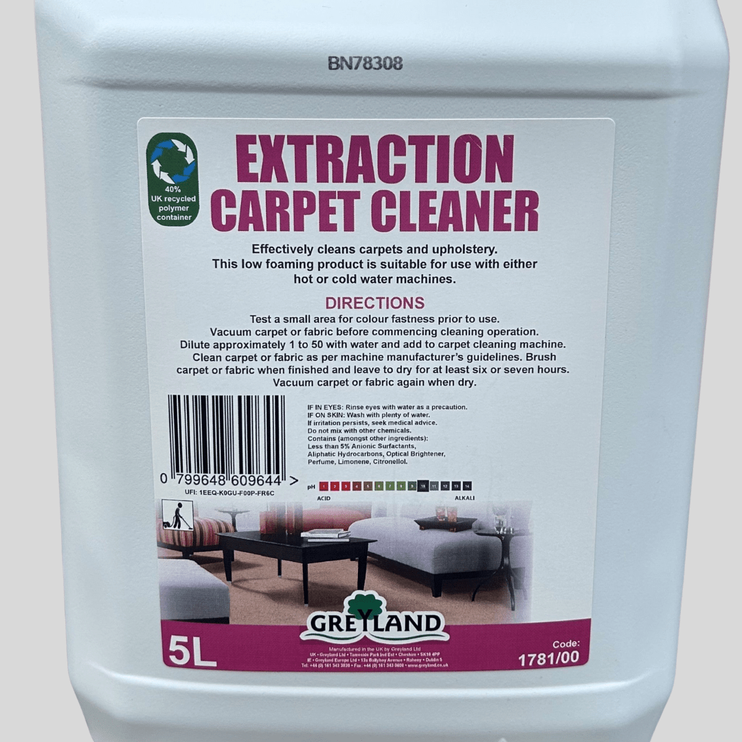 Extraction Carpet Cleaner 5ltr - Cleaning Products UK