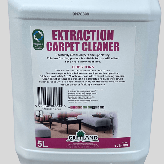 Extraction Carpet Cleaner 5ltr - Cleaning Products UK