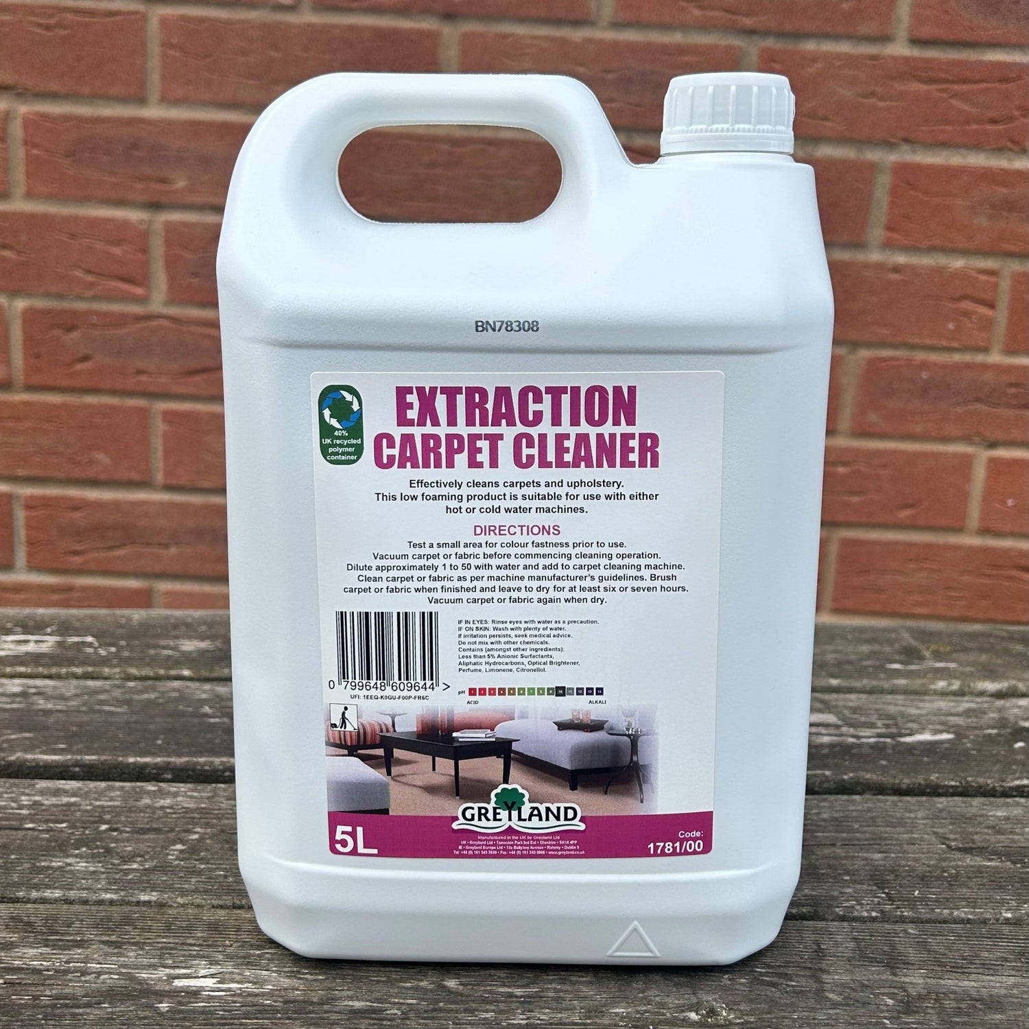 Extraction Carpet Cleaner 5ltr - Cleaning Products UK
