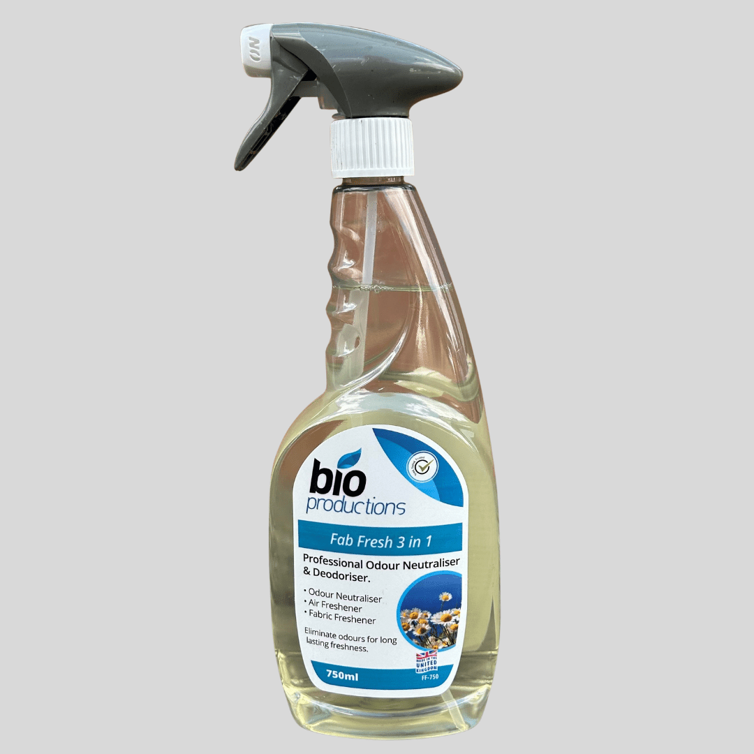 Fab Fresh 3 in 1 Odour Neutraliser 750ml Bio Productions - Cleaning Products UK