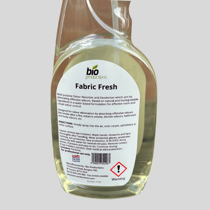 Fab Fresh 3 in 1 Odour Neutraliser 750ml Bio Productions - Cleaning Products UK