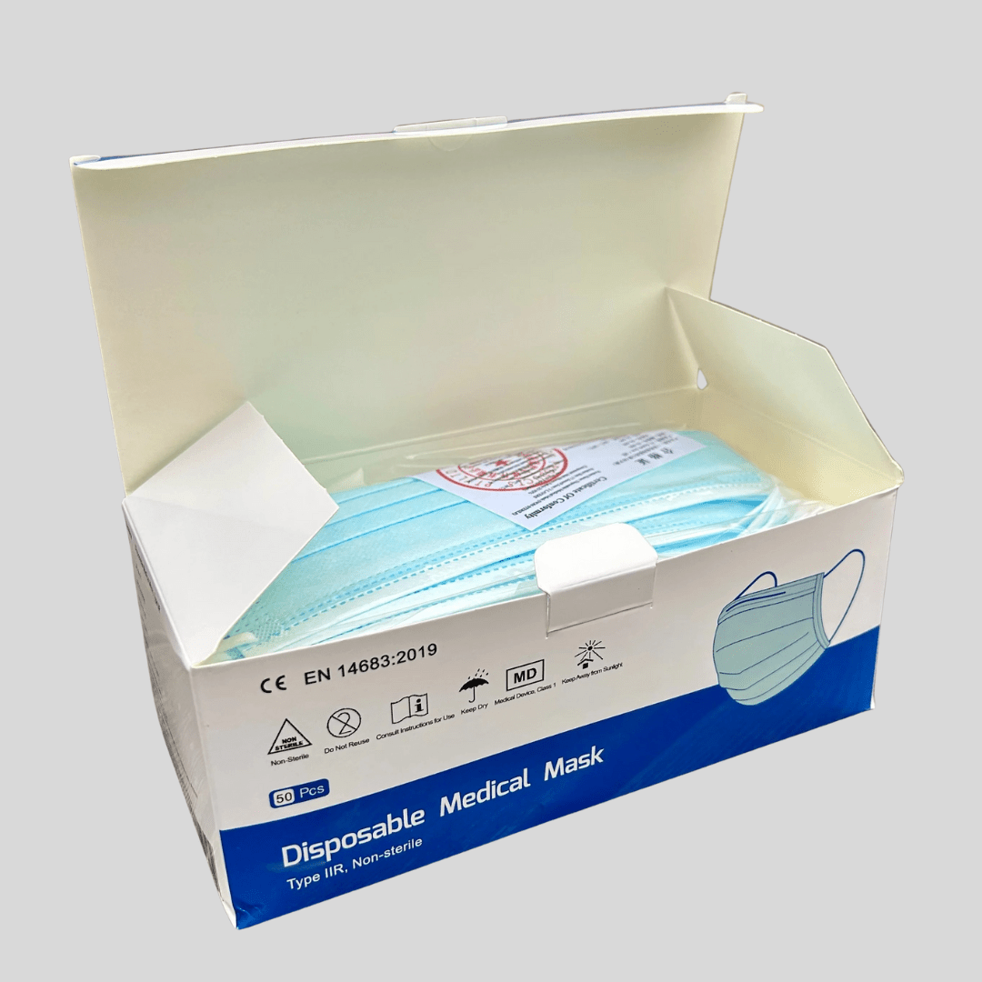 Face Masks Box of 50 - Cleaning Products UK