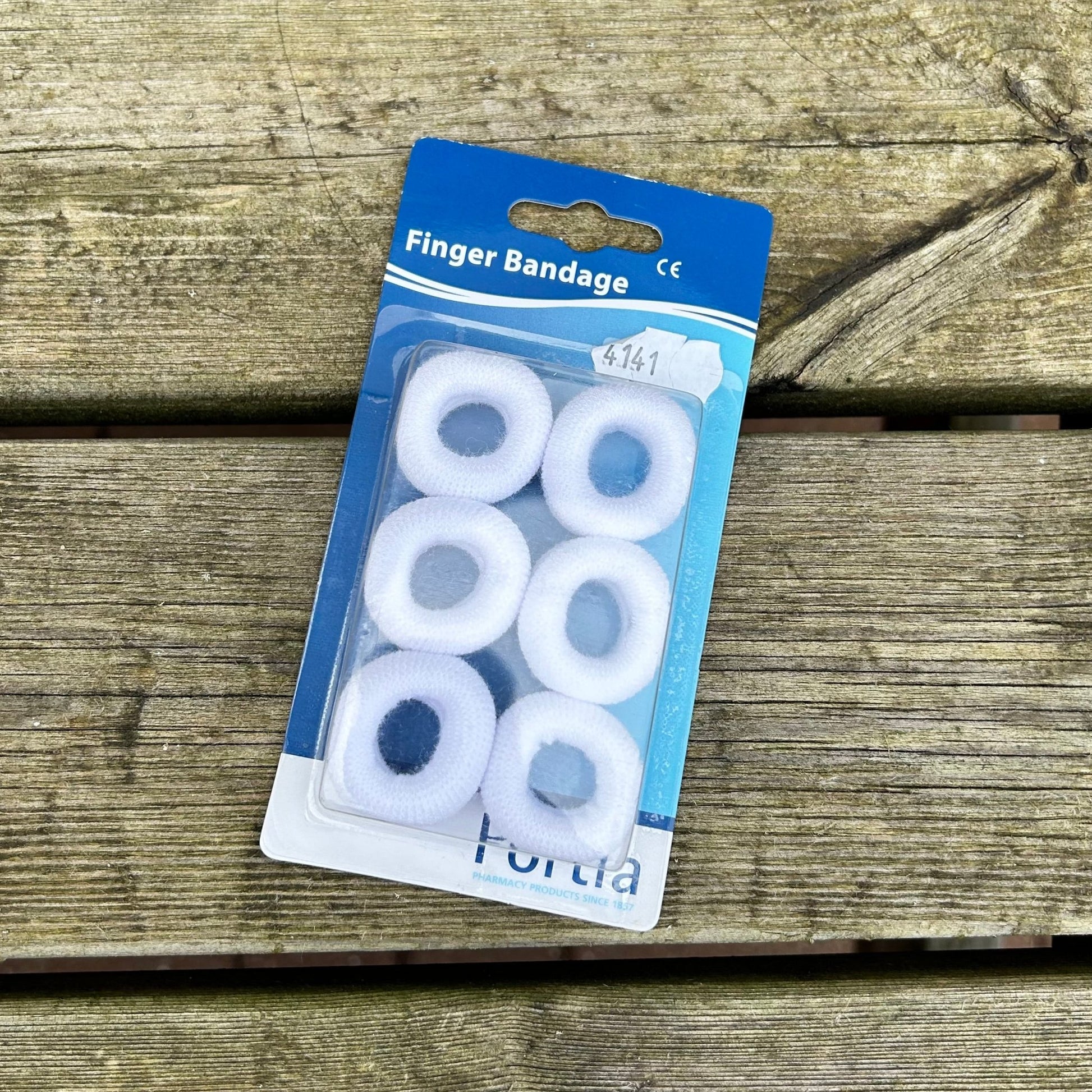 Finger Bob White ONE SIZE FITS ALL (Pack of 6) - Cleaning Products UK