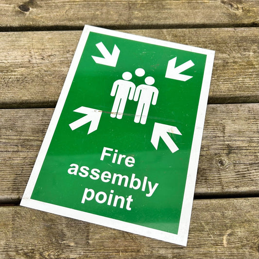 Fire Assembly Point - Cleaning Products UK