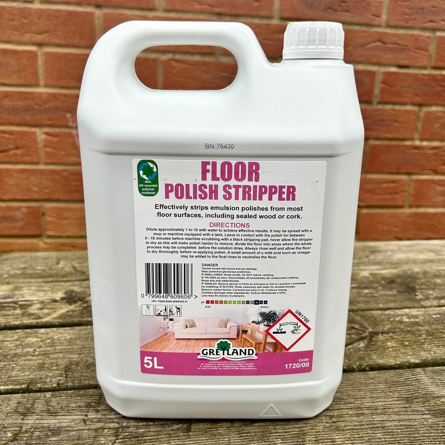 Floor Polish Stripper 5ltr - Cleaning Products UK