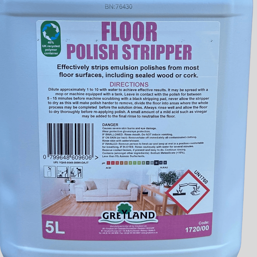 Floor Polish Stripper 5ltr - Cleaning Products UK