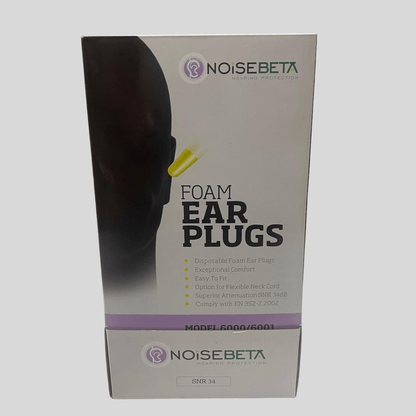 Foam Earplugs Box 200 Pairs - Cleaning Products UK