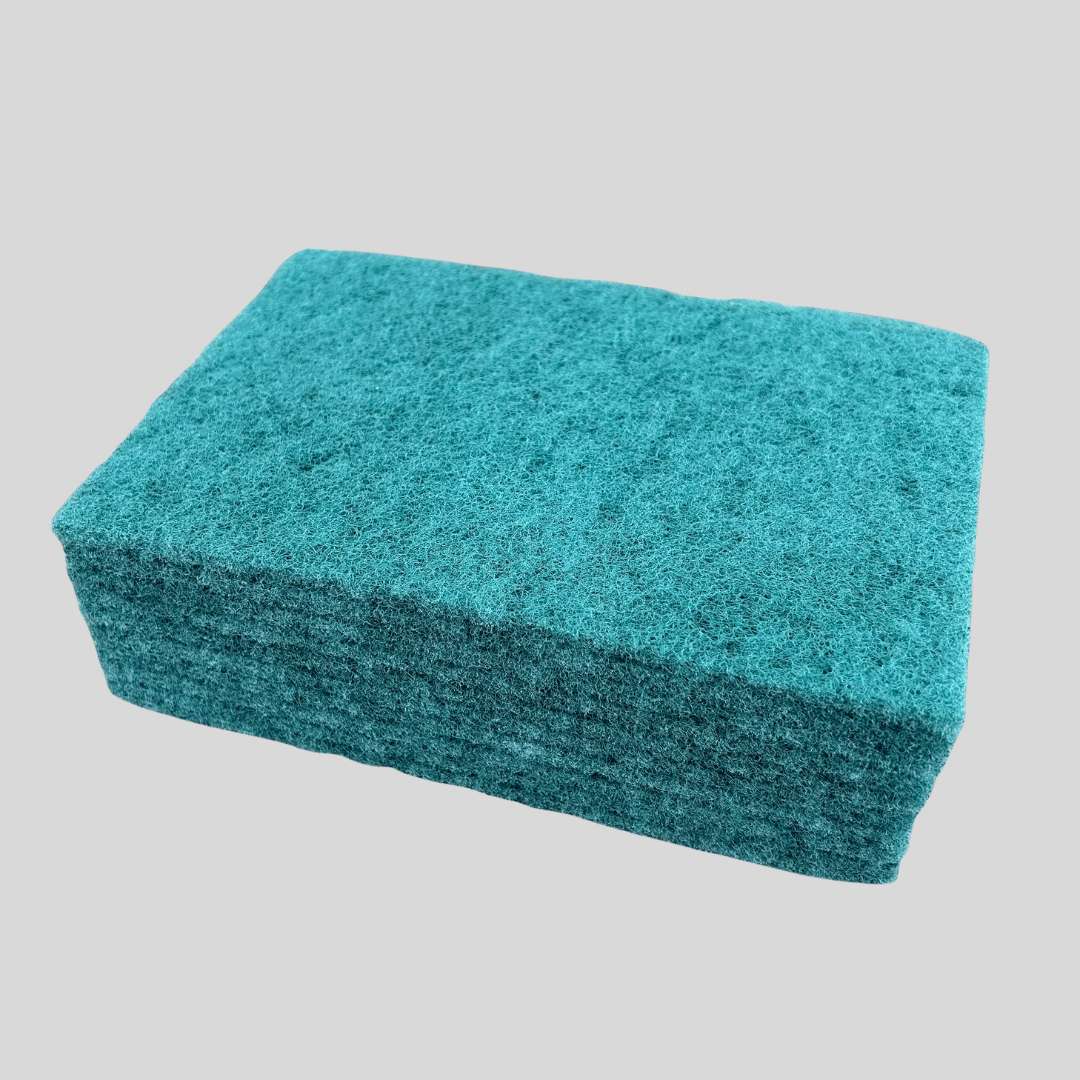 Green Scourers – Heavy Duty Scouring Pads (Pack of 10) - Cleaning Products UK