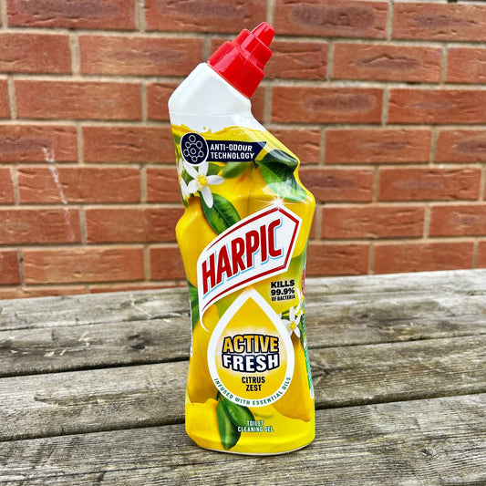 Harpic Citrus Zest Toilet Cleaner 750ml - Cleaning Products UK