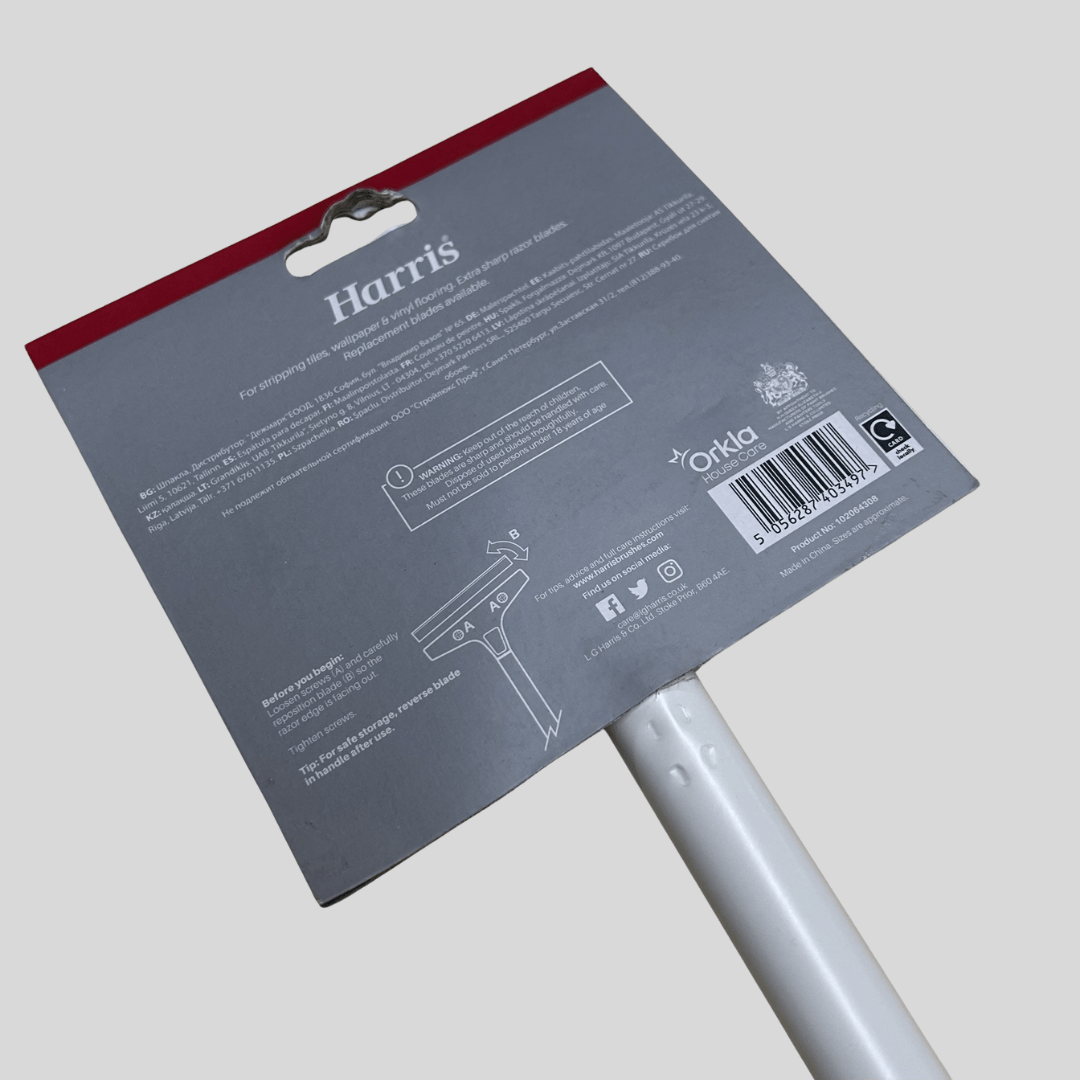 Harris Seriously Good Super Stripper – 100mm Blade - Cleaning Products UK