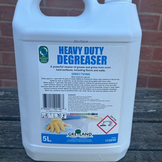 Heavy Duty Degreaser 5ltr - Cleaning Products UK