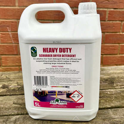 Heavy Duty Scrubber Dryer Detergent 5ltr - Cleaning Products UK