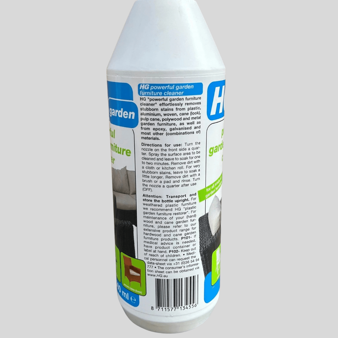 HG Powerful Garden Furniture Cleaner 500ml - Cleaning Products UK
