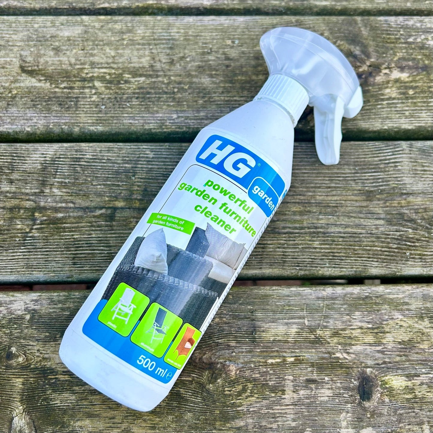 HG Powerful Garden Furniture Cleaner 500ml - Cleaning Products UK