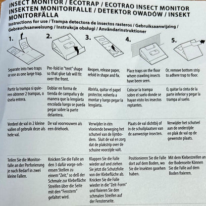 Insect Monitors (Ecotrap) x 2 - Cleaning Products UK