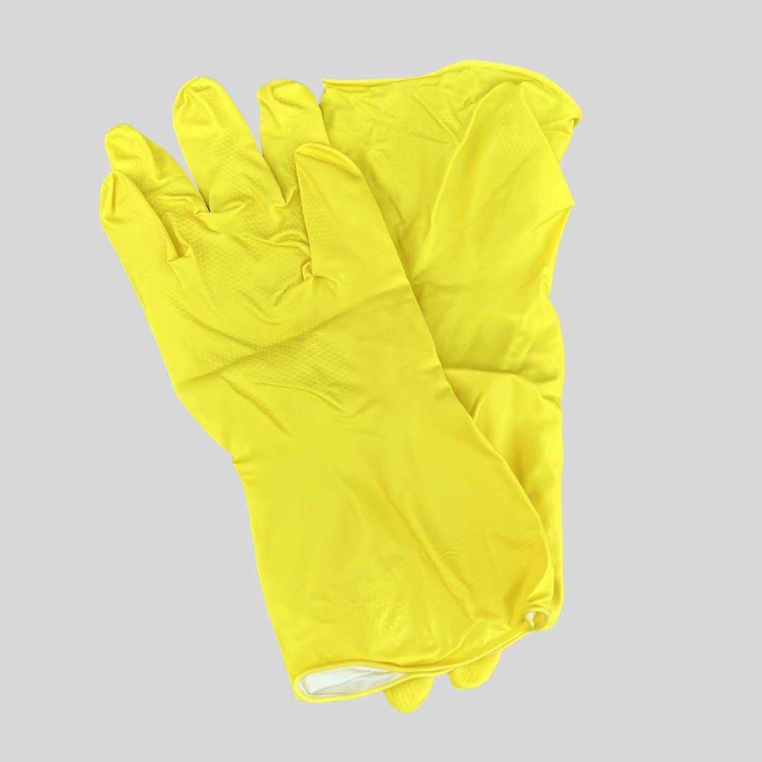 Large Feelers Marigold Yellow Gloves - 1 Pair - Cleaning Products UK