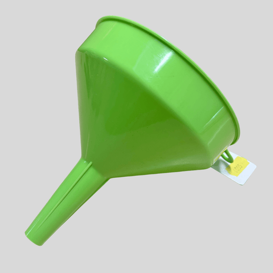 Large Green Plastic Funnel - Cleaning Products UK