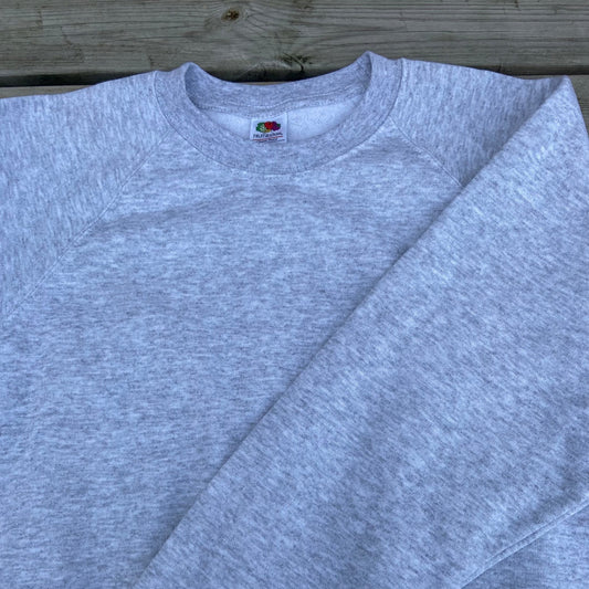 Large Heather Grey FOTL Classic Fit Sweatshirt - Cleaning Products UK