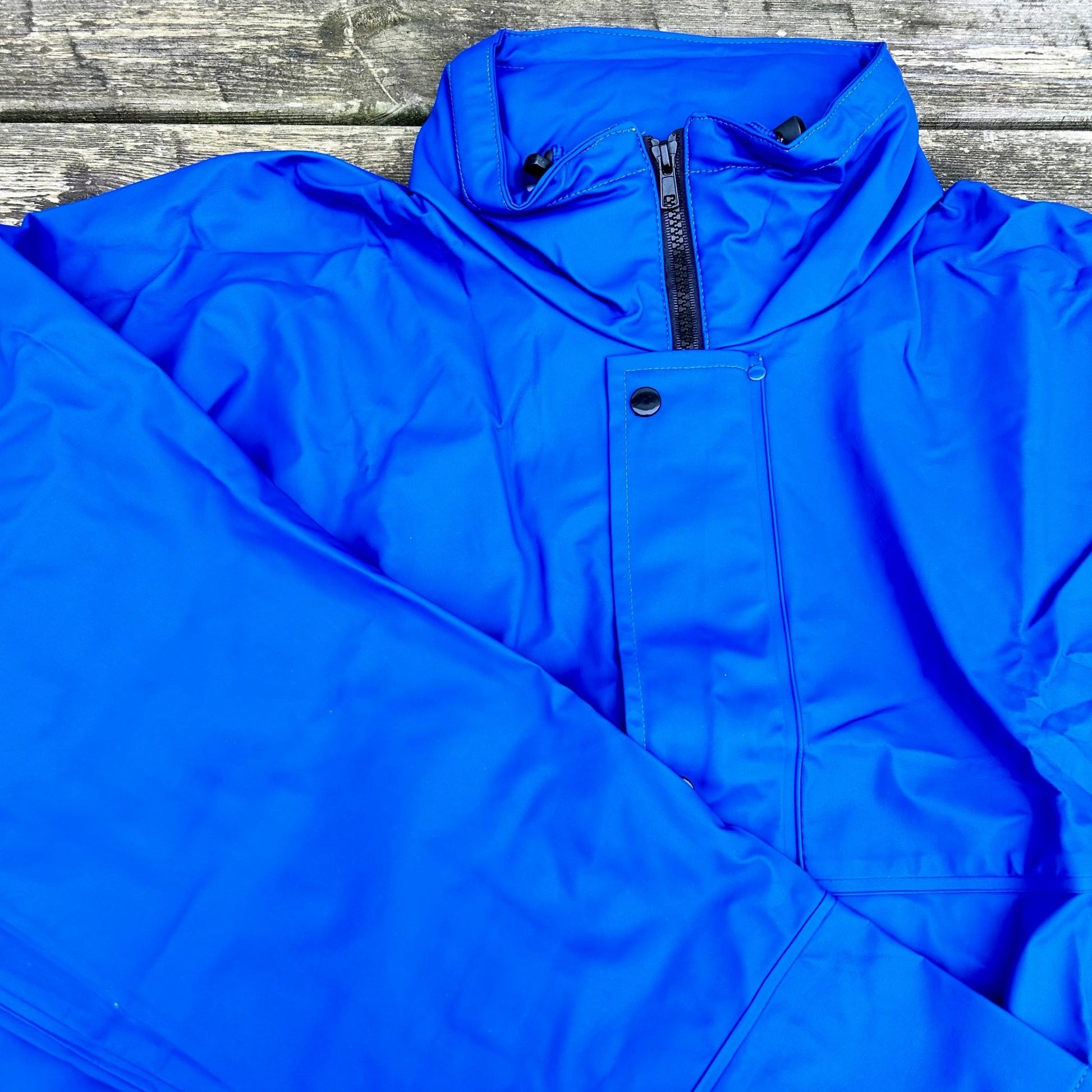 Large Navy Waterproof Jacket - Cleaning Products UK